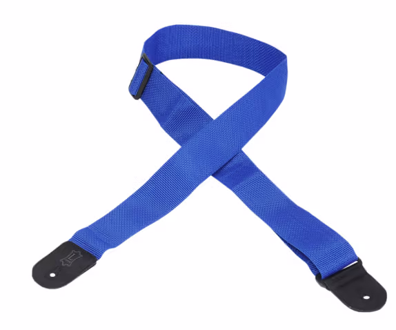 Levy's Correa Single Tone Series Poly 2\" - Azul Royal M8POLY-ROY