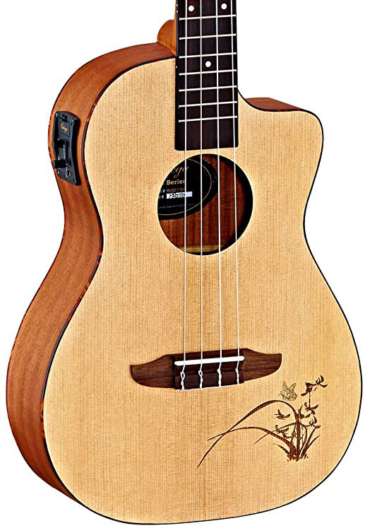 Ortega RU5CE-BA Ukelele Electrificado Barítono RU5CE-BA