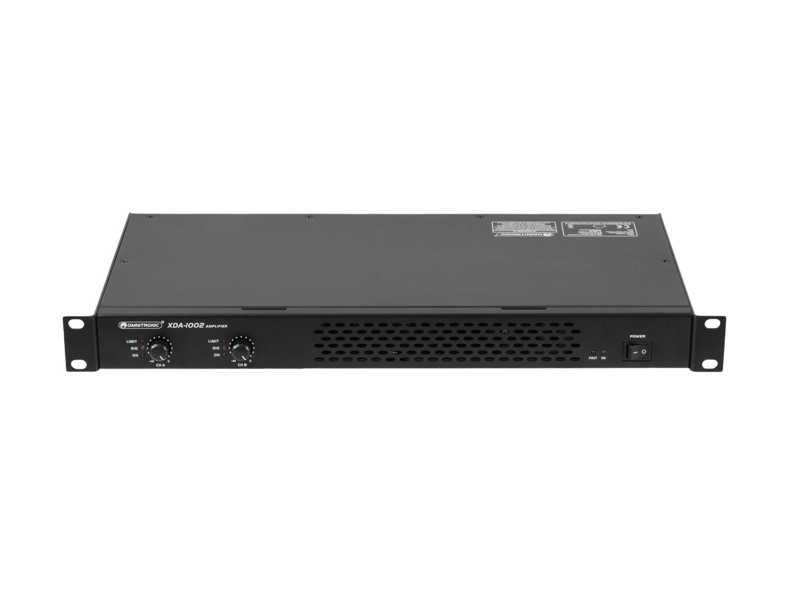 Omnitronic XDA-1002 Etapa de Potencia Clase D XDA-1002
