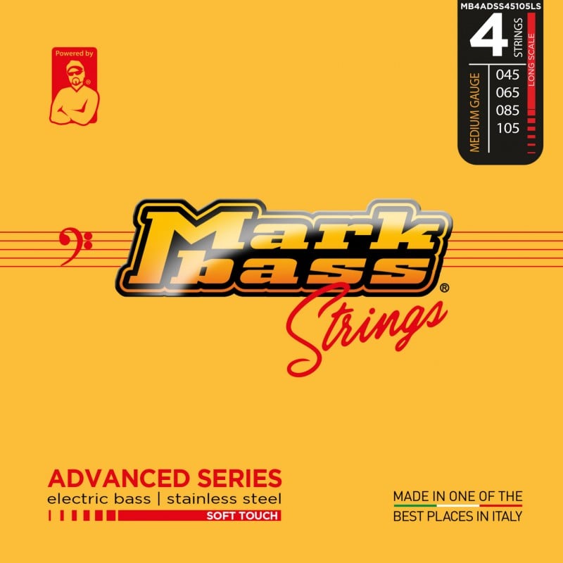 Markbass MB4ADSS45105LS Juego de Cuerdas para Bajo MB4ADSS45105LS