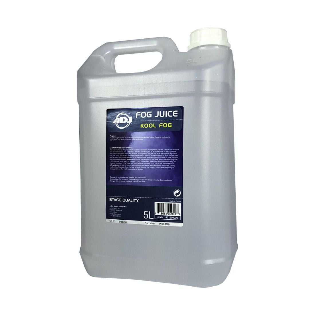 ADJ Kool Fog 5l Líquido Máquina Niebla Kool Fog 5l
