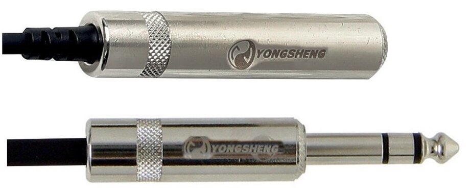 Gewa Extensión de Auriculáres Pro Line U/E 10 Conector Jack Estéreo(m) 6,3mm/3M Extensión de Auriculáres Conector Jack Estéreo(m) 