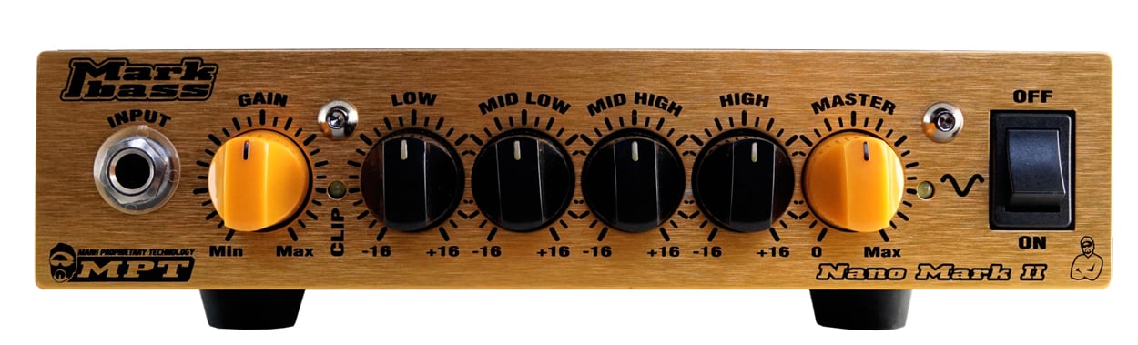 Markbass Nano Mark II Amplificador para Bajo Eléctrico Nano Mark-II