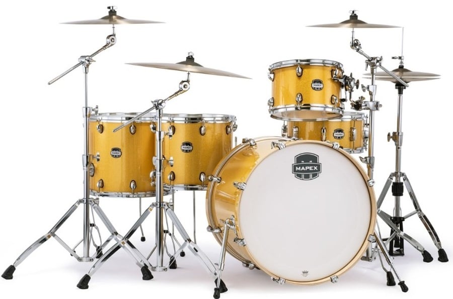 Mapex MA528SFYD Mars Sunflower Sparkle Batería Acústica MA528SFYD