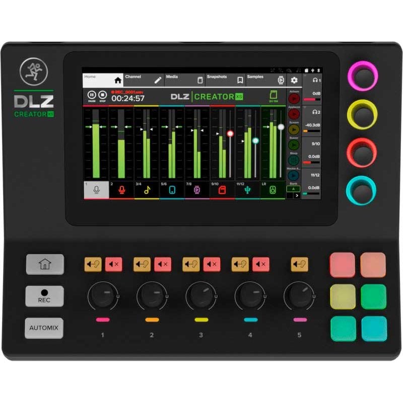 Mackie DLZ CREATOR XS Mixcaster Series Mezclador Streaming DLZ CREATOR XS