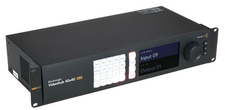 Blackmagic Videohub 40x40 12G Videohub 40x40 12G