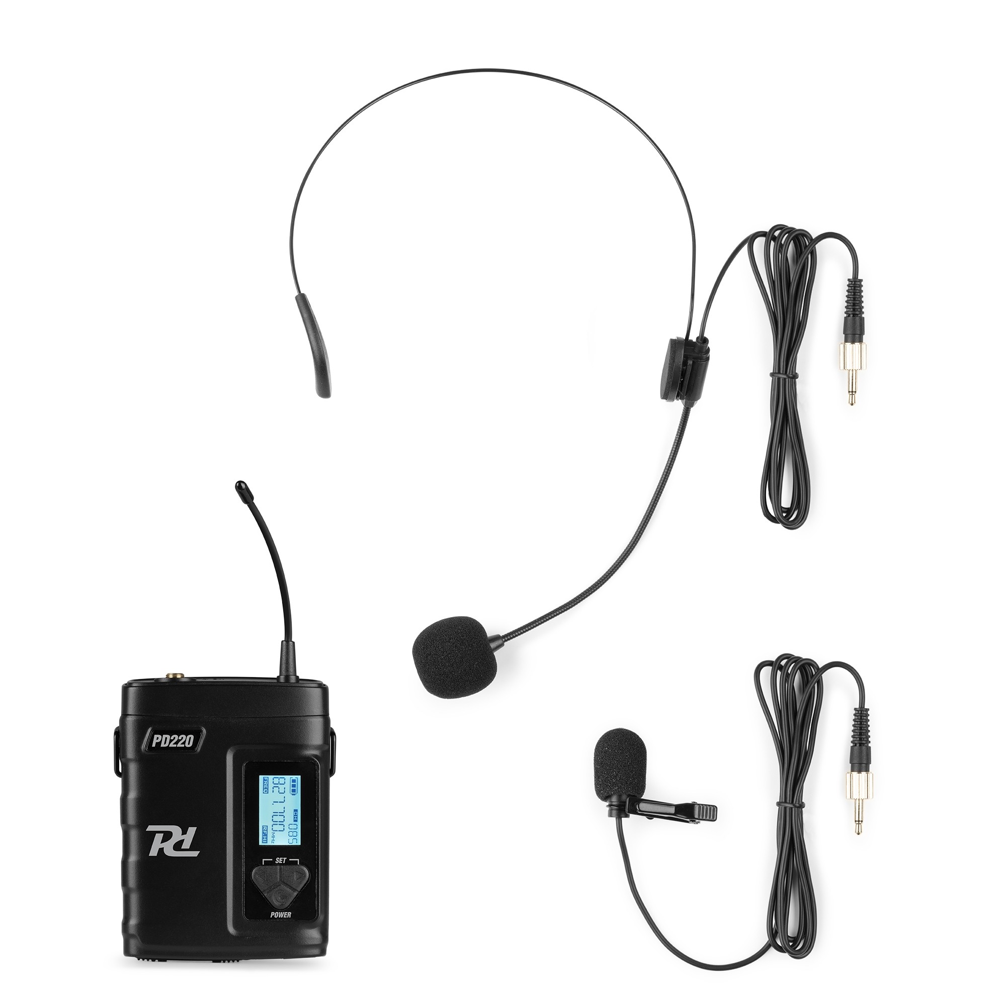 Power Dynamics PD220BP Petaca Series PD220 PD220BP Bodypack set for PD220