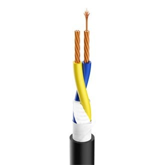 Soundsation Carrete de cable para altavoces Wiremaster WM-SC100B (2x2,5 mm² - 100 WM-SC100B