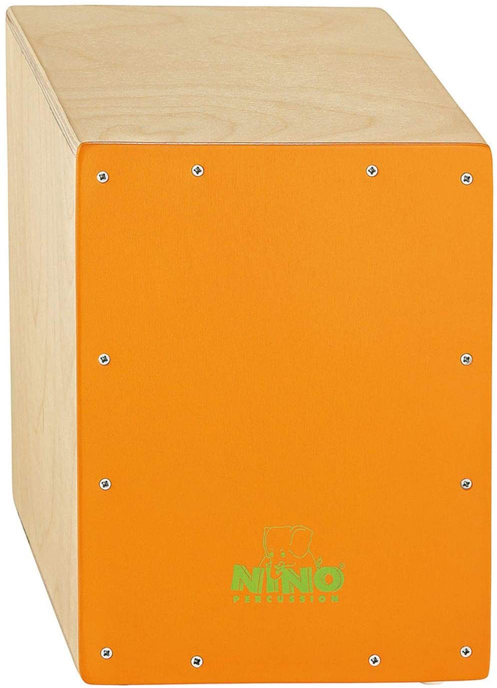 Nino Percussion Cajon Pequeño Tapa Naranja Nin NINO950OR