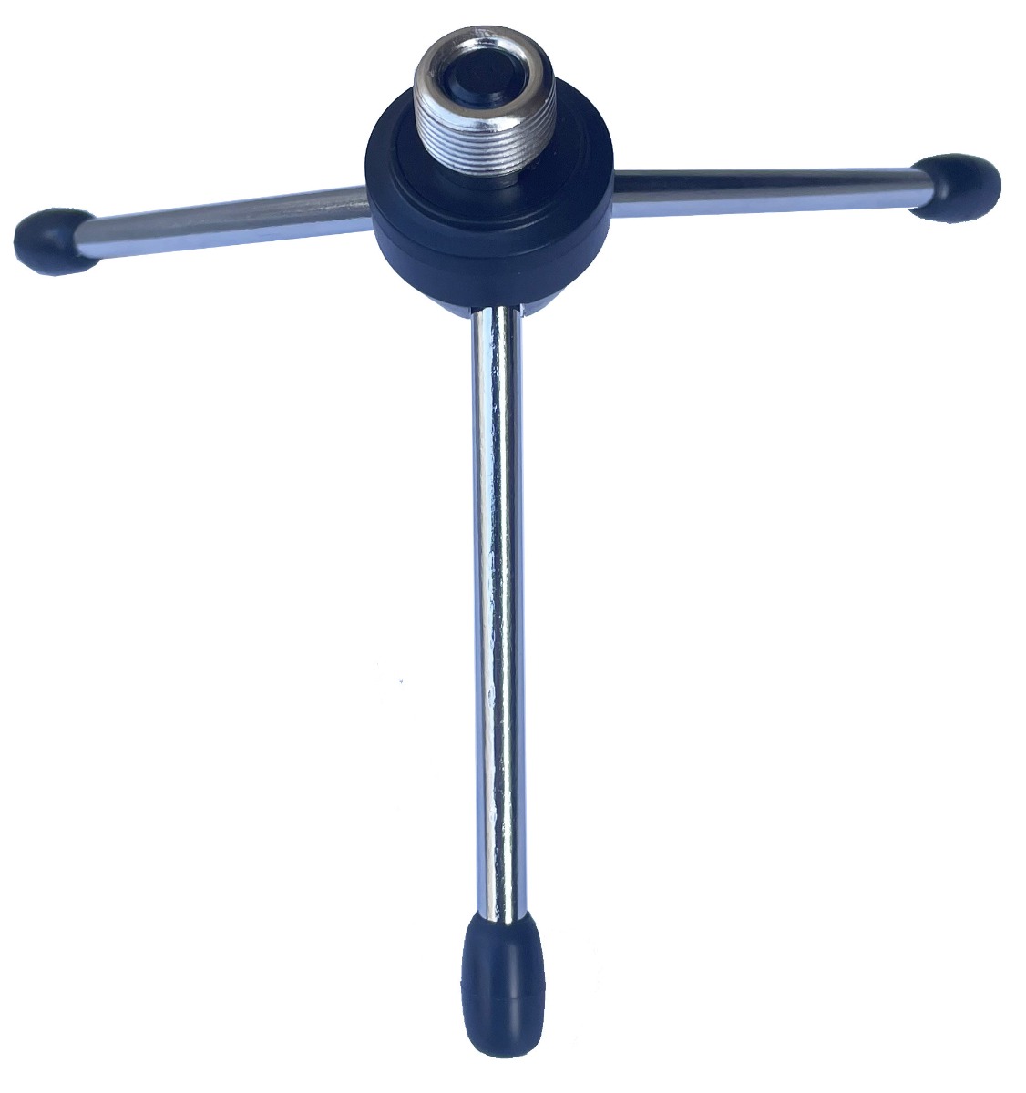 EK Audio Soporte Micrófono tripod De Sobremesa Cromado EKTRIPOD