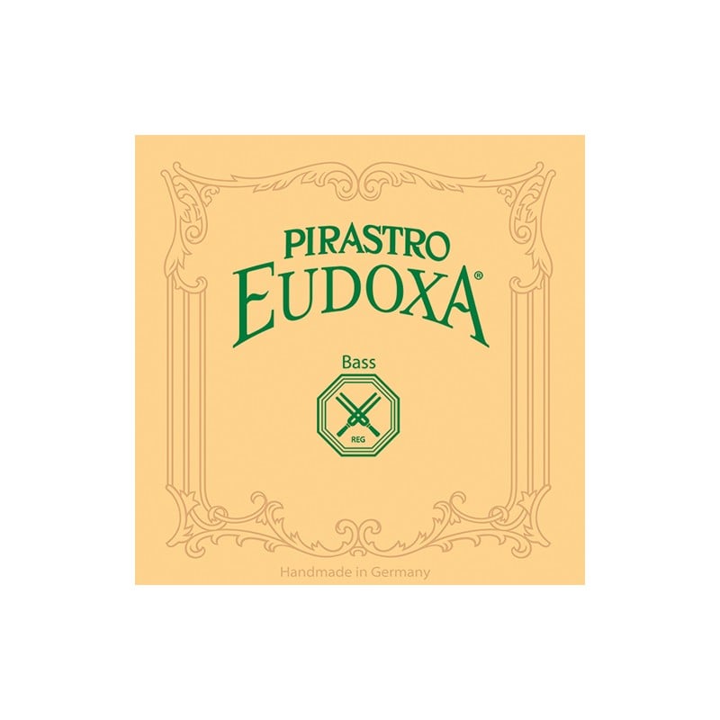 Pirastro Juego de cuerdas de contrabajo Eudoxa Orchestra Medium 3/4 ACCCBEUSET