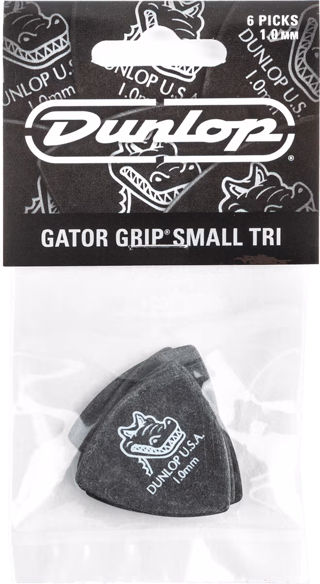Dunlop Púas Gator Grip Triángulo 1,00 Mm (Pack De 6) ADU572P100