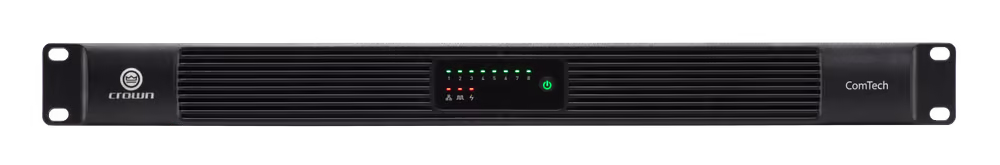 Crown CTD-8125 Amplificador Comtech Dante 8X125W CTD-8125