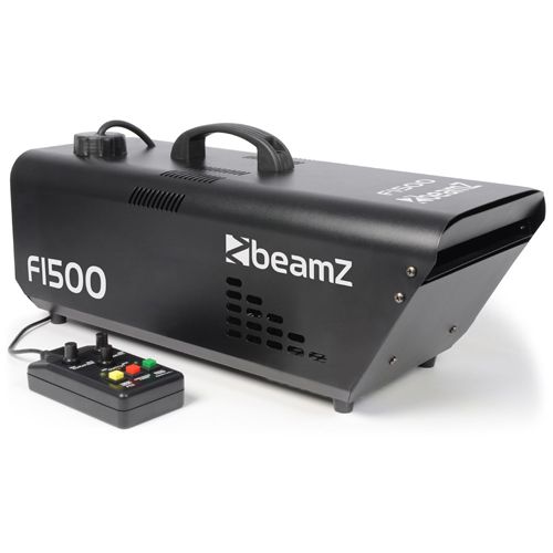 BEAMZ 160510 F1500 Maquina de niebla con DMX y Temporizador F1500