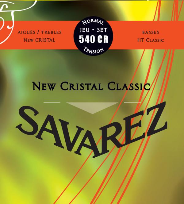 Savarez 540CR New Cristal Classic Cuerdas para Guitarra Clásica de Concierto 540CR New Cristal Classic