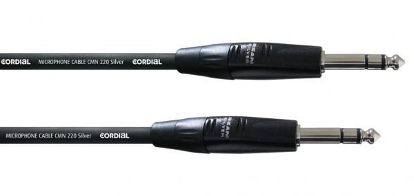 Cordial CIM 1,5 VV Cable Jack a Jack Stereo 1,5 Metros CIM 1,5 VV