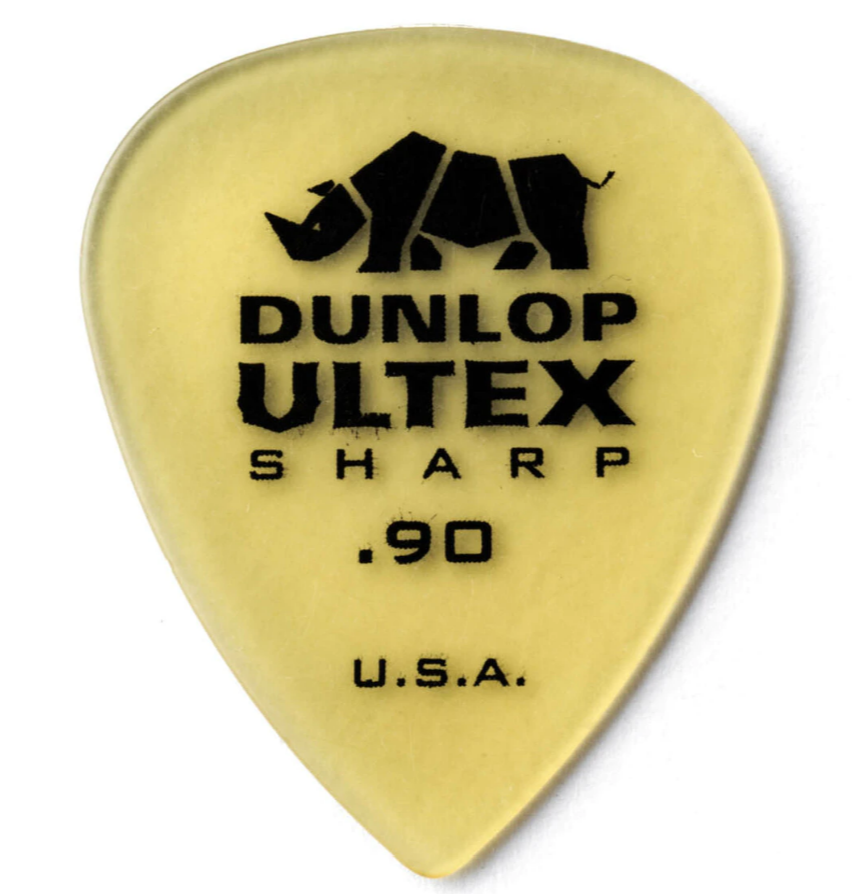 Dunlop Ultex Sharp de 0,90 mm Pack 6 Un. 433P90