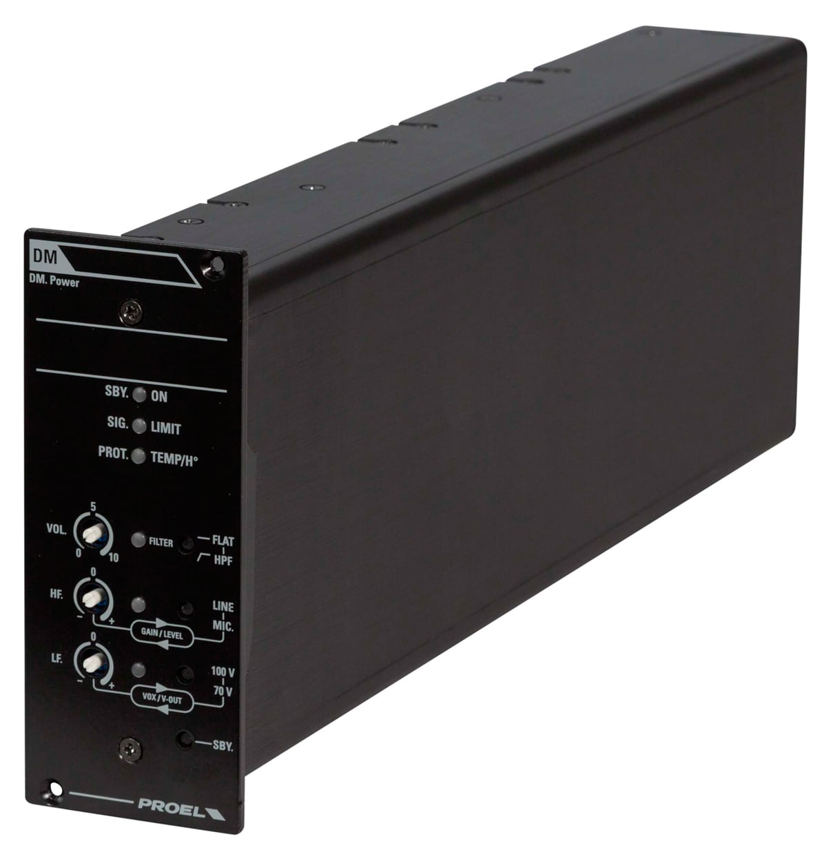 Proel PA DM750. Amplificador Modular de 750W PA DM750