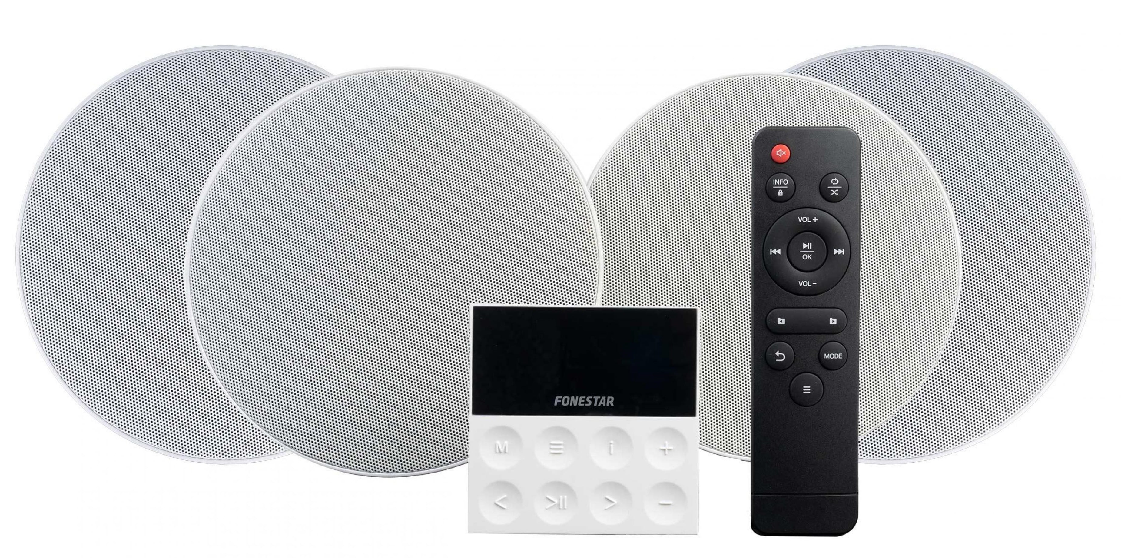 Fonestar KS-WALL-4 Kit de sonido 4 Altavoces KS-WALL-4