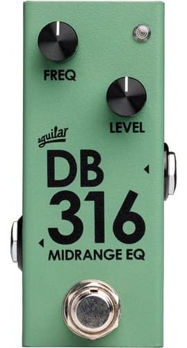 Aguilar DB316 Midrange EQ Pedal Bajo  DB316 Midrange EQ