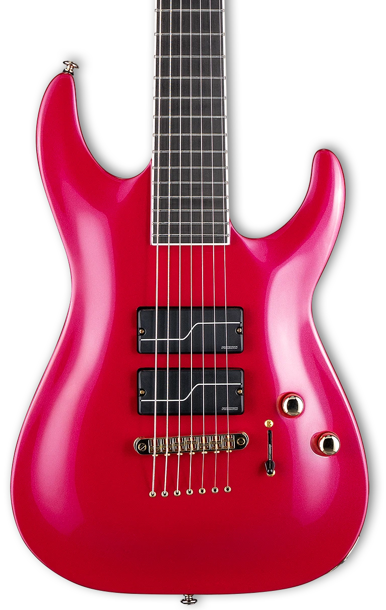 LTD SC-607 Baritone Magenta Guitarra Eléctrica Sc-607 Baritone Magenta