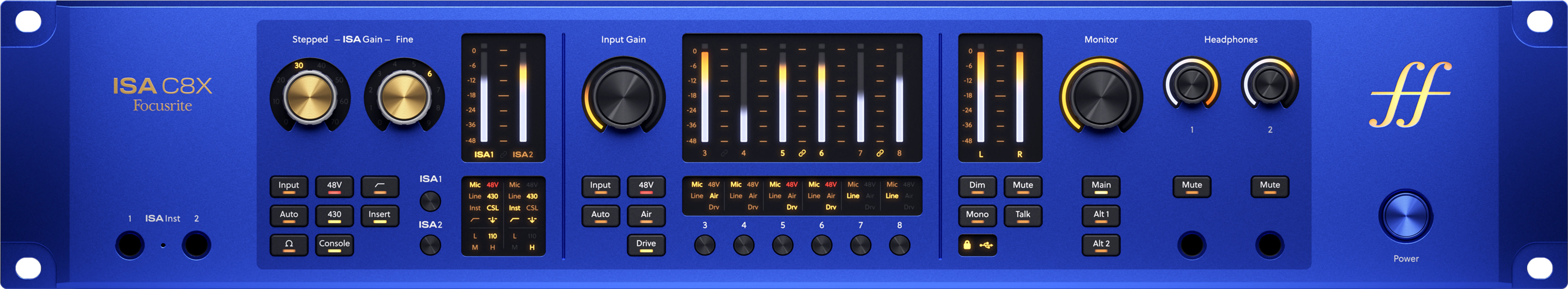 Focusrite ISA C8X Interfaz Audio Focusrite ISA C8X