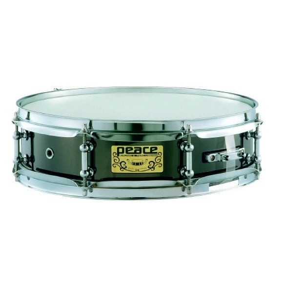 Peace SD-512 Caja de acero NEGRO de 13x3,5 - Níquel negro SD-512
