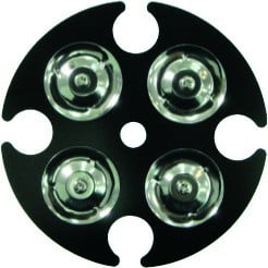 Peace HJ-5 Soporte para hi-hat Mini pandereta - 5 de diámetro HJ-5