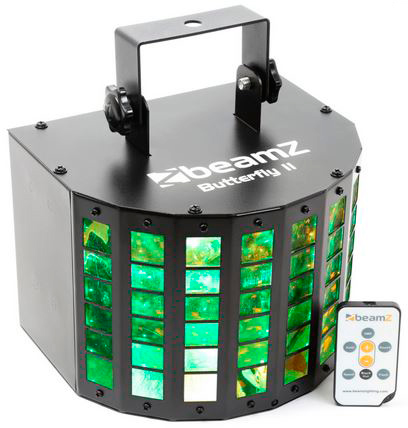 Beamz Butterfly II LED mini Derby 153713 Butterfly II