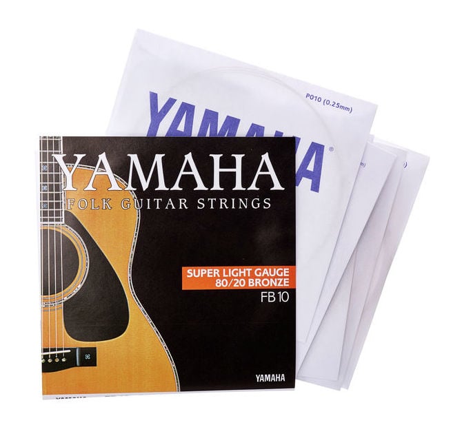 YAMAHA FB10 Cuerdas Guitarra Acustica 0.10-0.47 FB10