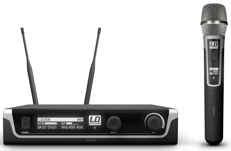 LD Systems U506 HHC Sistema inalámbrico con Micrófono de Mano U506 HHC