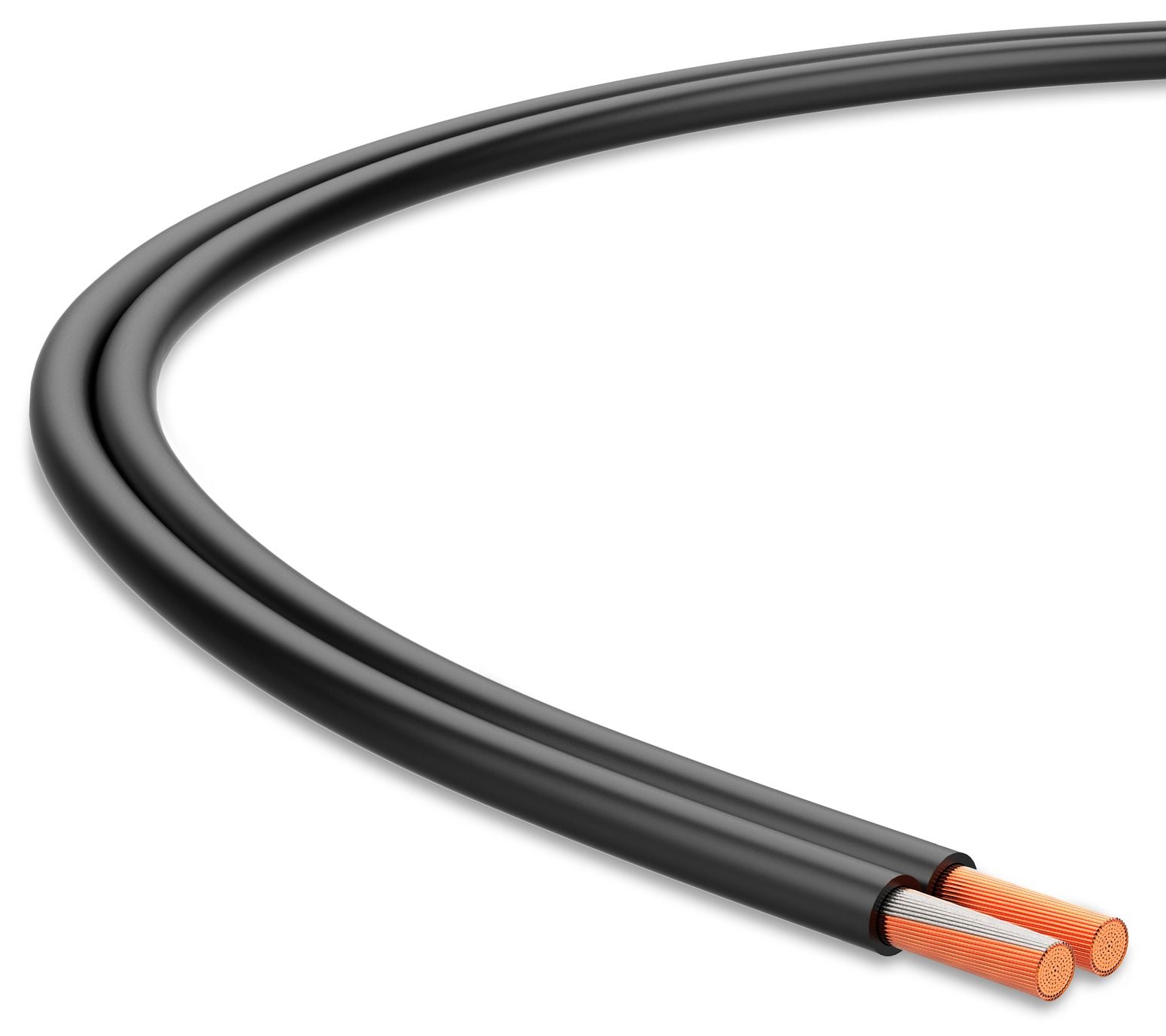 Audibax Silver BSAP100 Black Bobina Cable Altavoz Paralelo 100 Metros Silver BSAP100 Black