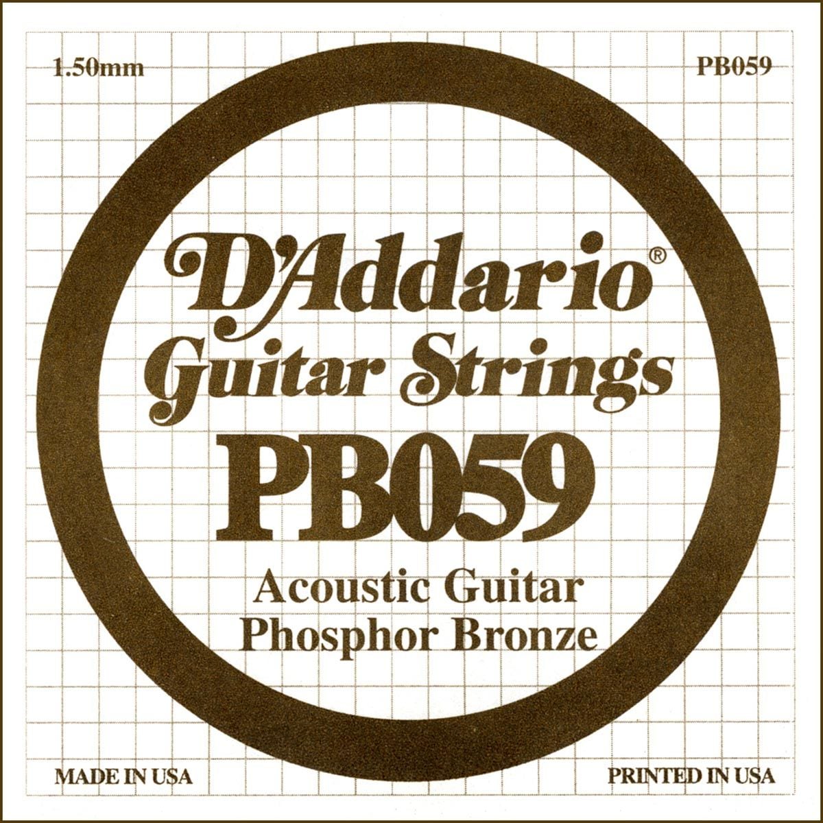 D´addario PB059 Cuerda Suelta para Guitarra Acústica PB059