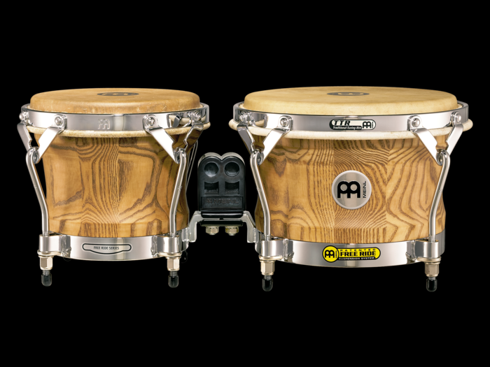 Meinl WB500ZFA-M Set de Bongos 7" + 9" Zebra WB500ZFA-M