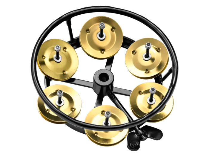 Meinl THH1B-BK HI-HAT Pandereta para Charles Negro THH1B-BK