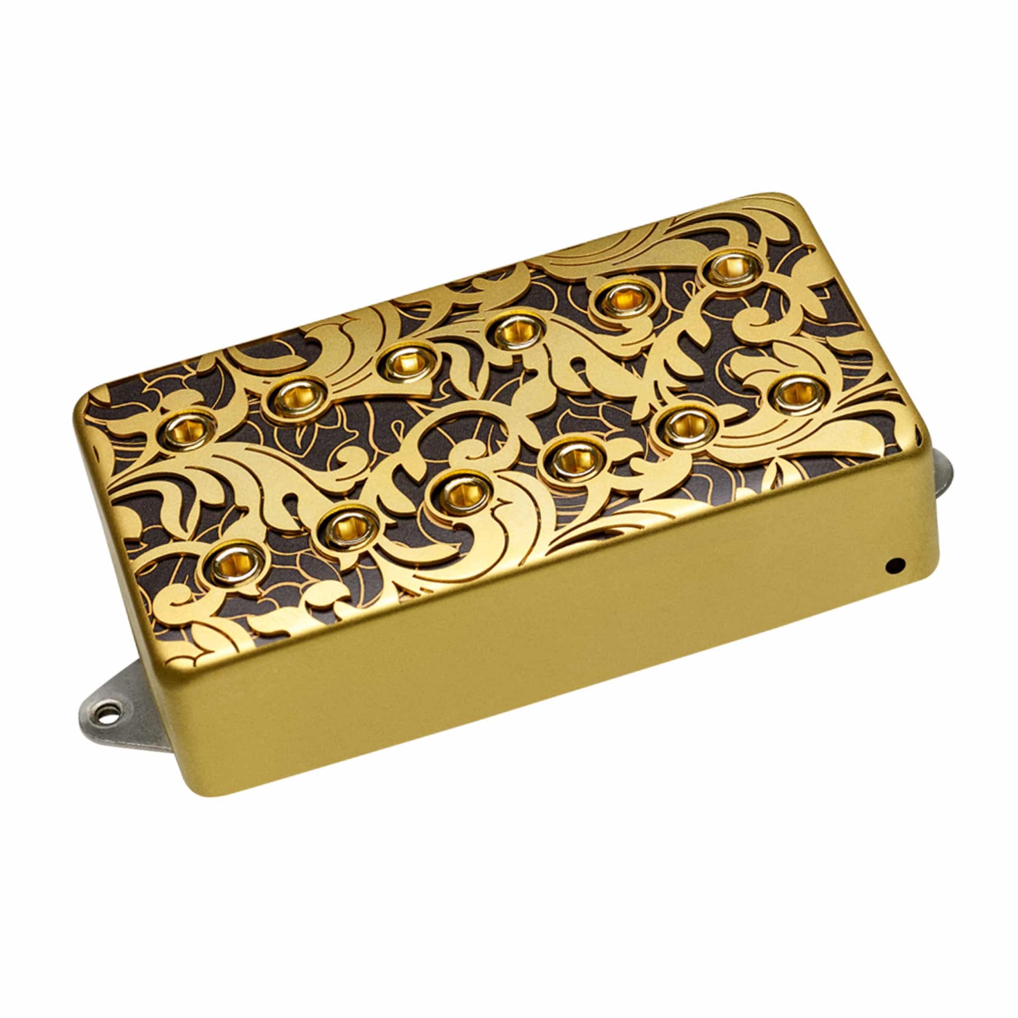 DiMarzio DP289FSGBK Utopia Pastilla para Guitarra F-Spaced Gold/Black DP289FSGBK