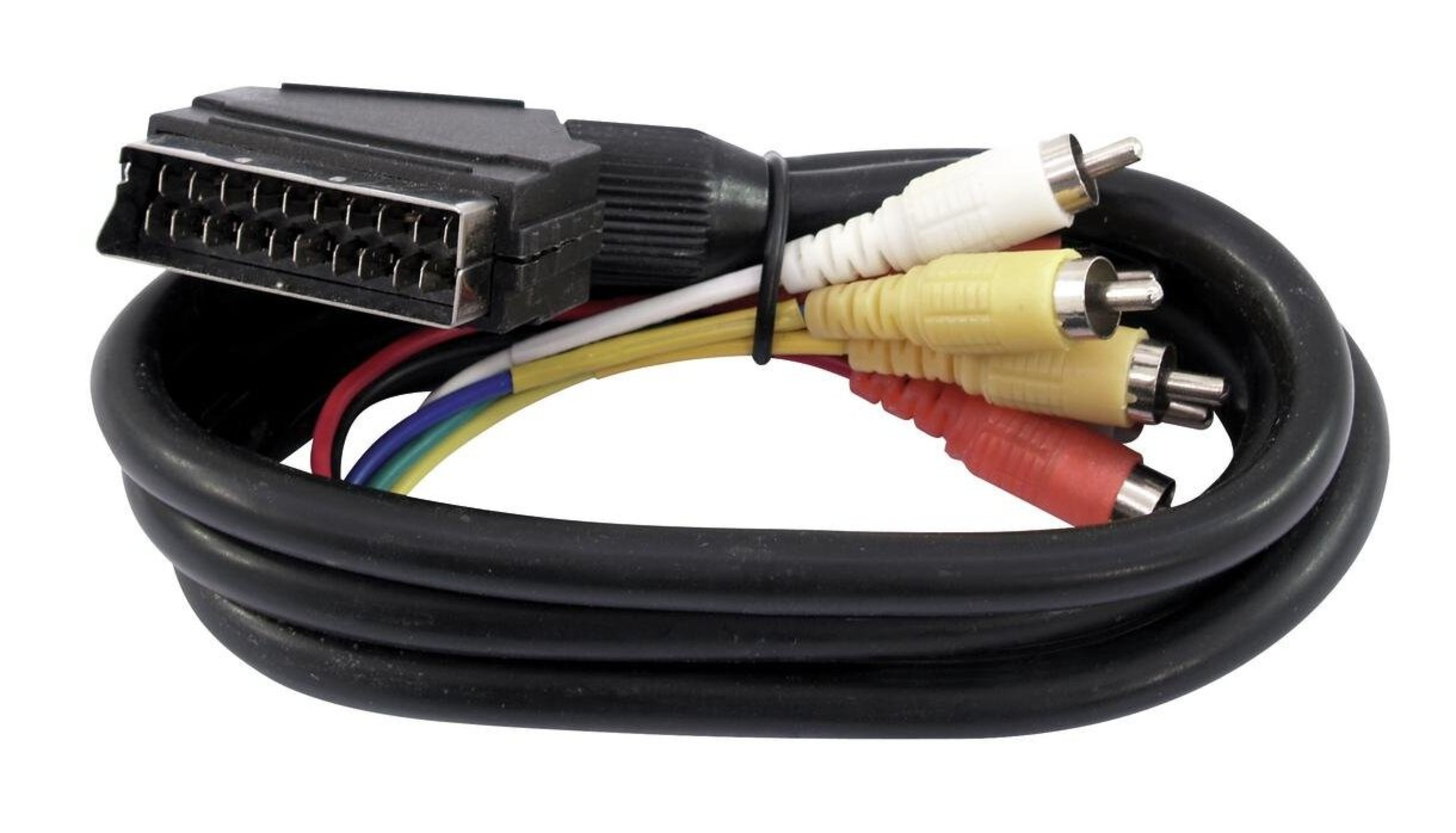 Omnitronic Cable Adaptador Scart/6xRCA 1.5m Cable Adaptador Scart/6xRCA 1.5m