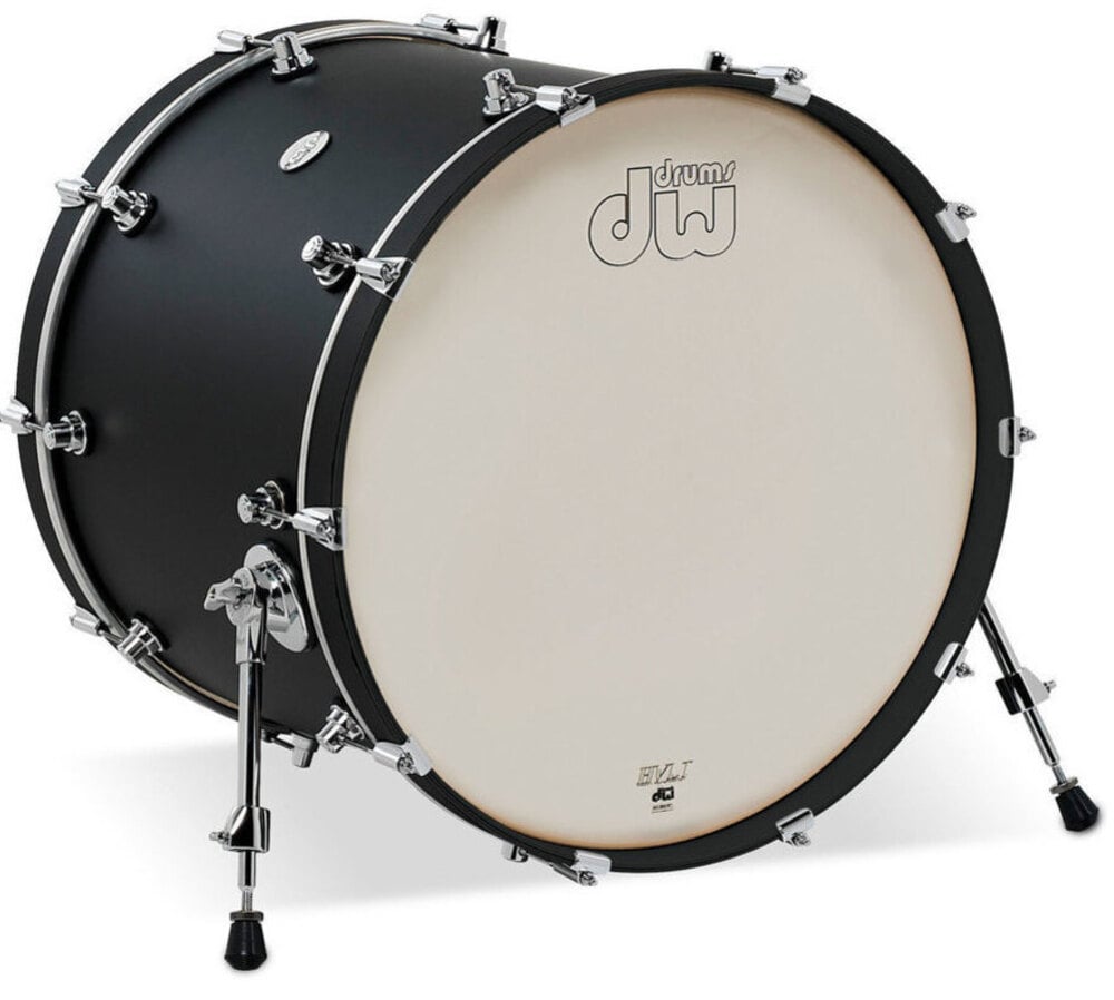 Drum Workshop DDLG1822KKBL Bombo Design Black Satin DDLG1822KKBL