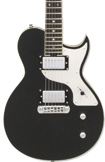 Aria 718Opbk Guitarra Eléctrica Lp 718-Mk2-Brooklyn Negra 718OPBK