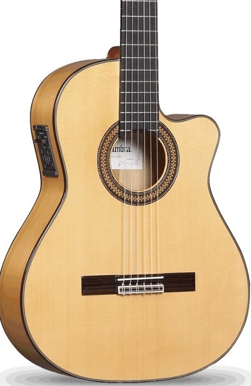 Alhambra Guitarras 7 FC CT E2 Guitarra Electroclásica Funda Incluída 7 FC CT E2