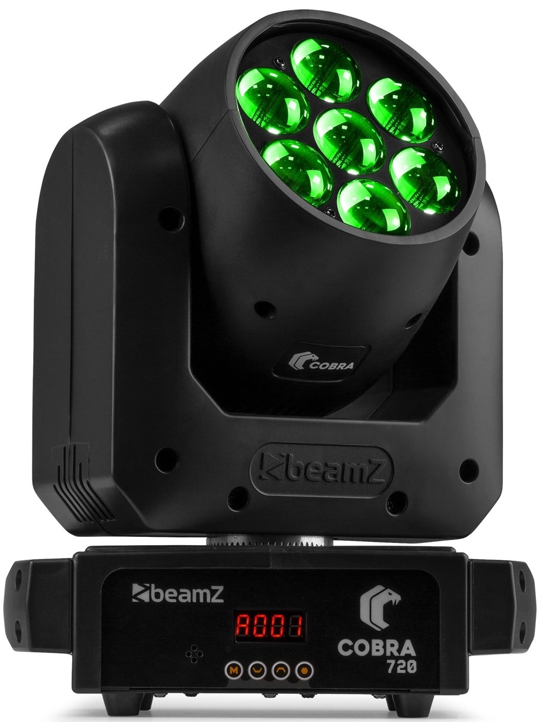 Beamz Cobra 712 Cabeza Móvil Led Wash COBRA 712 LED Wash 7x12W zoom