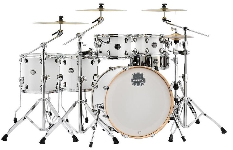 Mapex LTAR628SOW Armory Arctic White Batería Acústica LTAR628SOW