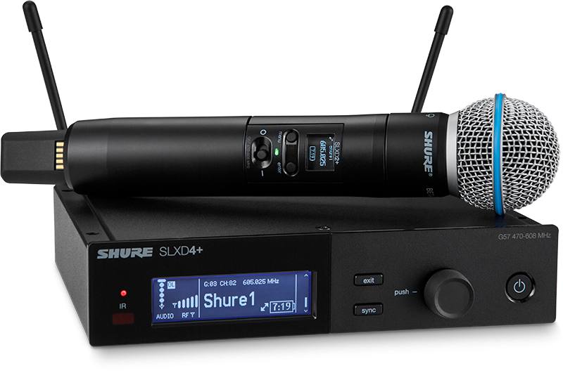 Shure SLXD24+ E/B58 S50 SLXD24+ E/B58 S50