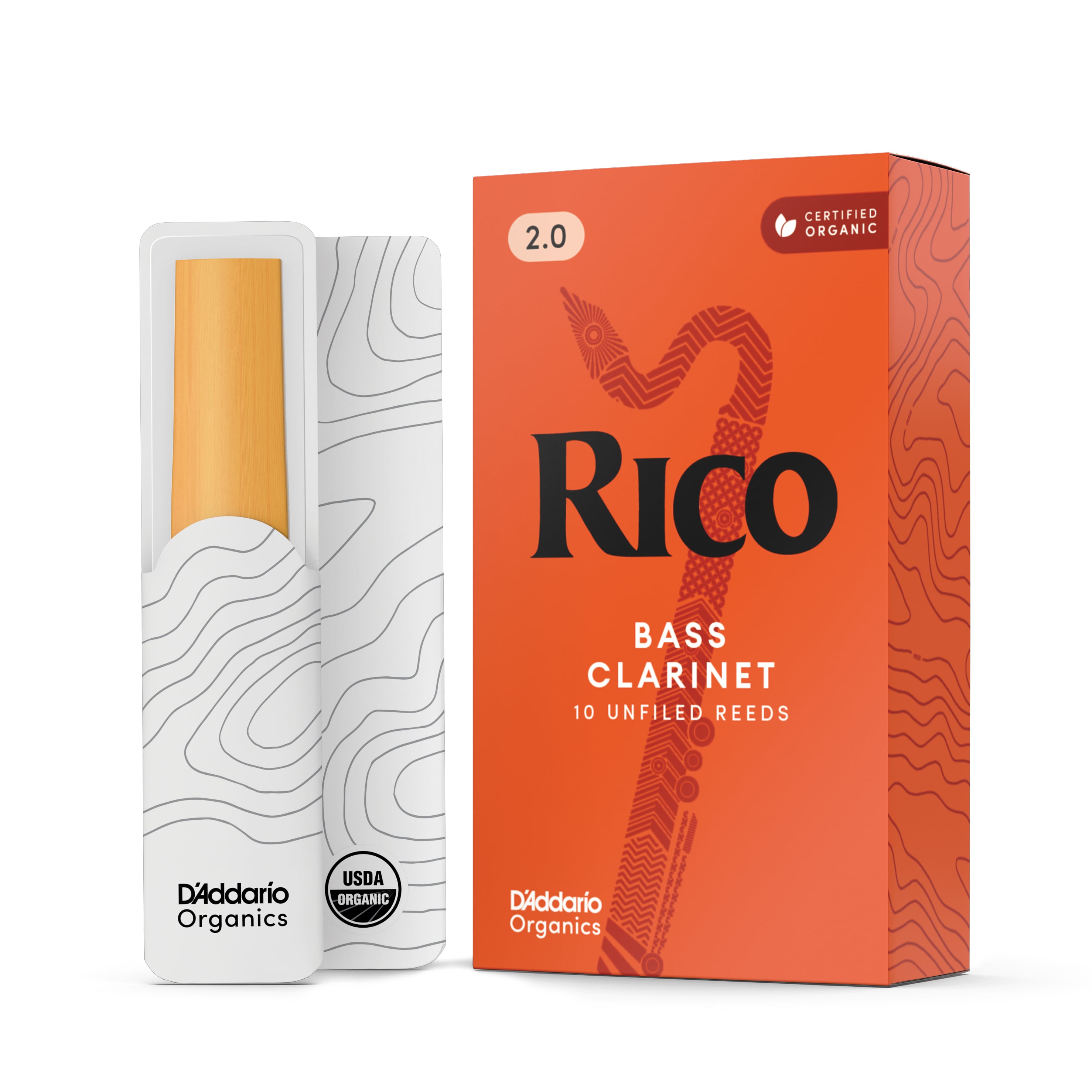 D´addario Rico, Bass Clar, #2, 10 Bx REA1020