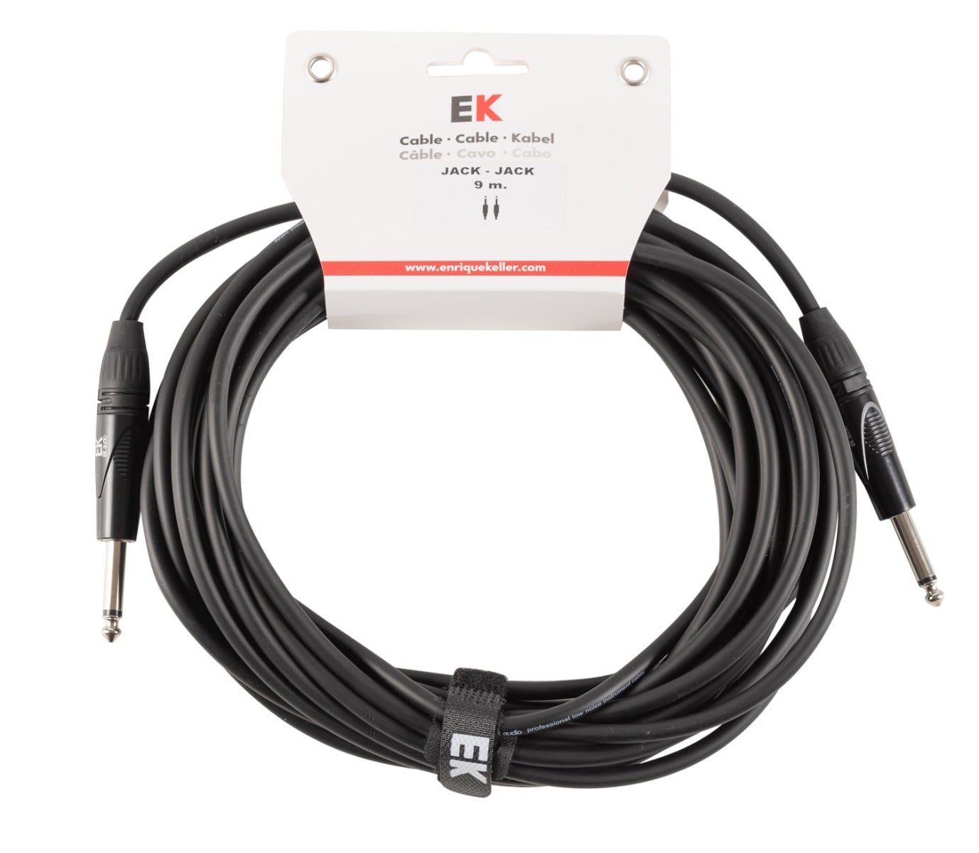 EK Audio Cable Para Guitarra Jack-Jack 9 M PJJ0049