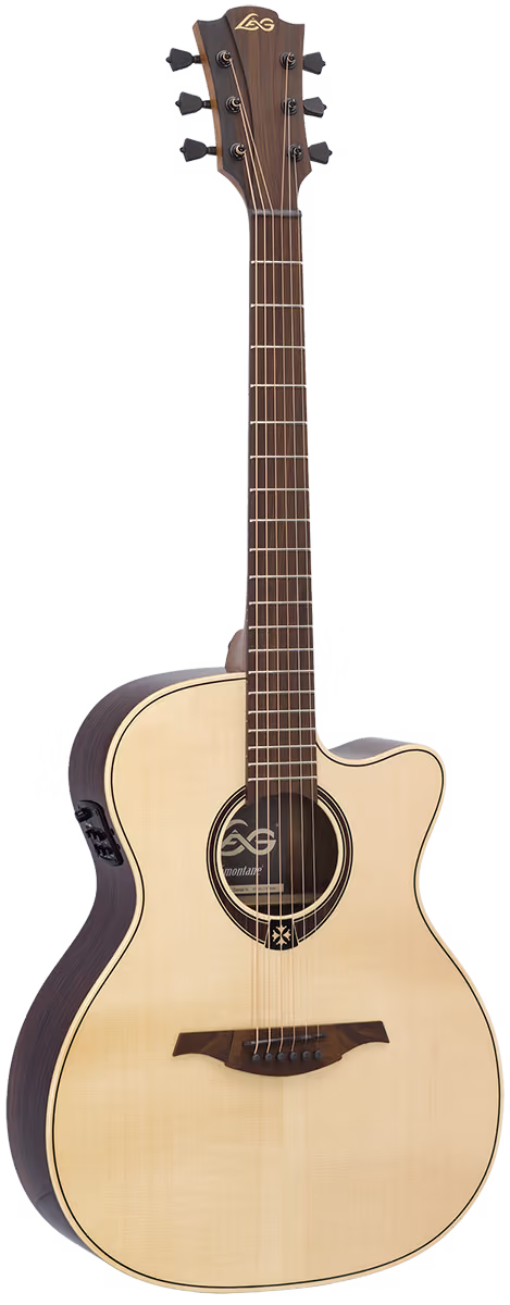 LAG GLAT218ACE Guitarra Acústica Auditorium Cutaway Tramontane 218 A/E - GLAT218ACE