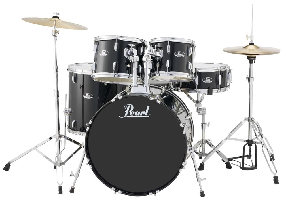 Pearl Roadshow Studio Jet Black 20" + Platos RS505C Studio Negra RoadShow RS505C Jet Black