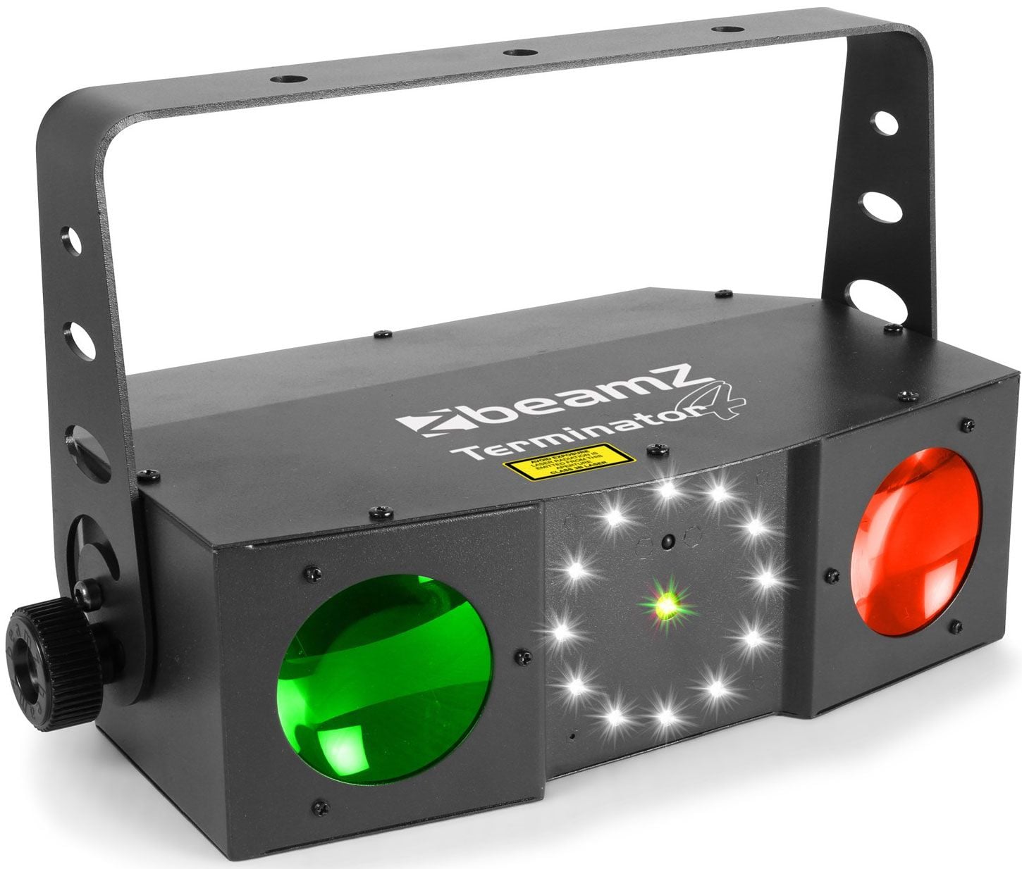 BEAMZ Terminator IV LED Doble Moon con laser y strobo 153716 Terminator IV