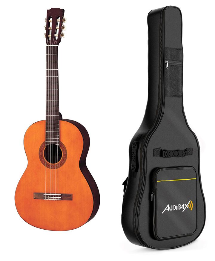 YAMAHA C-40 Guitarra Clasica + Audibax Easy Acoustic Funda C-40 Clasica