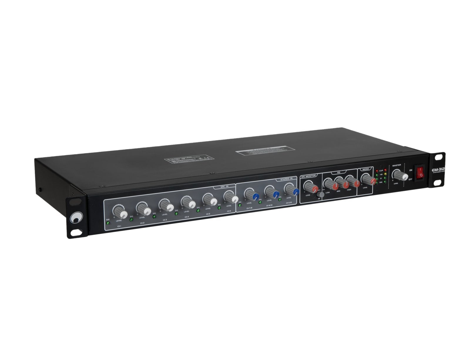 Omnitronic EM-312 Mezclador en Rack EM-312